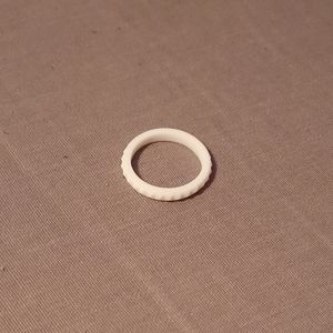 White Silicone Ring
